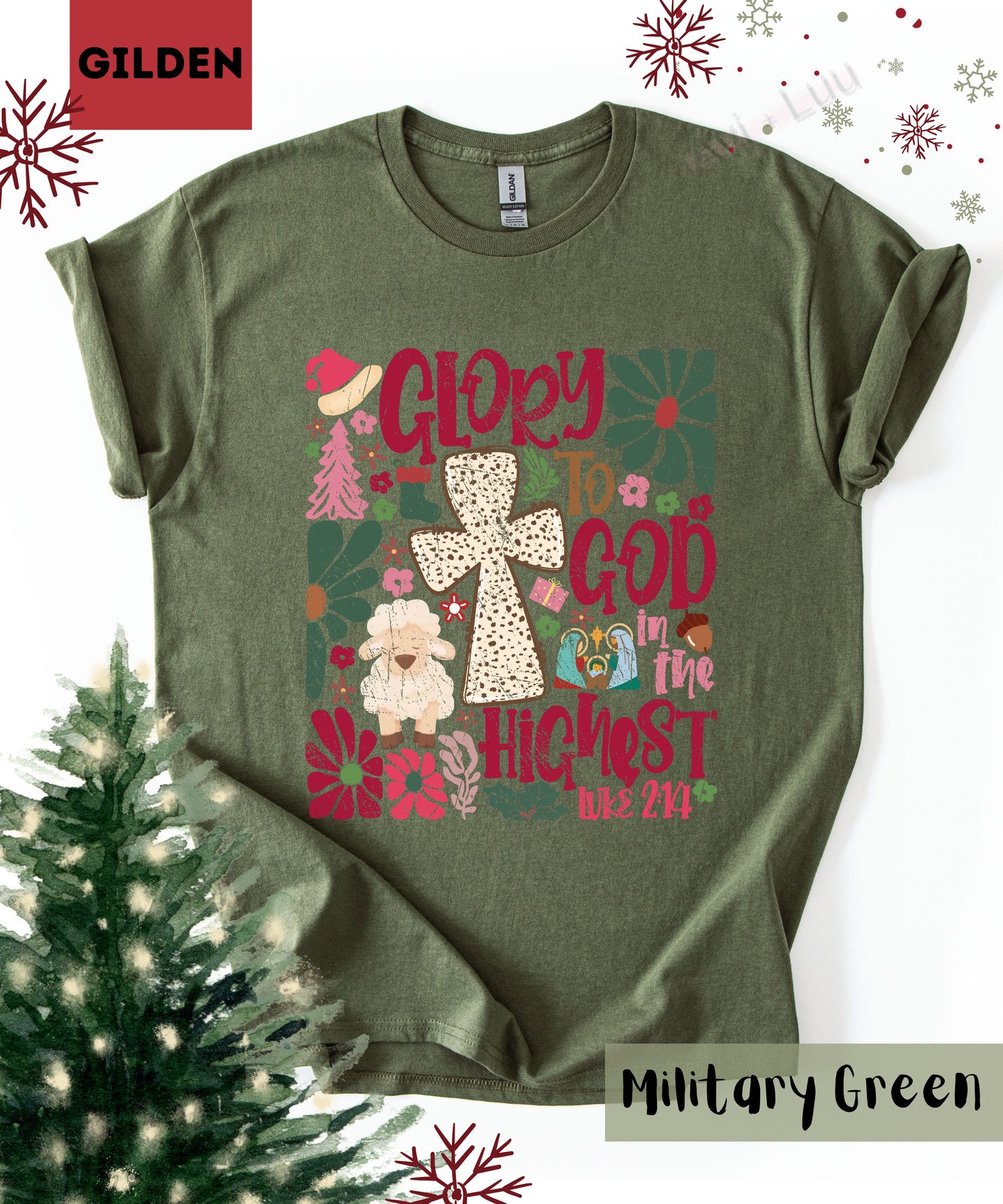 Glory To God | Gilden Unisex T-Shirt