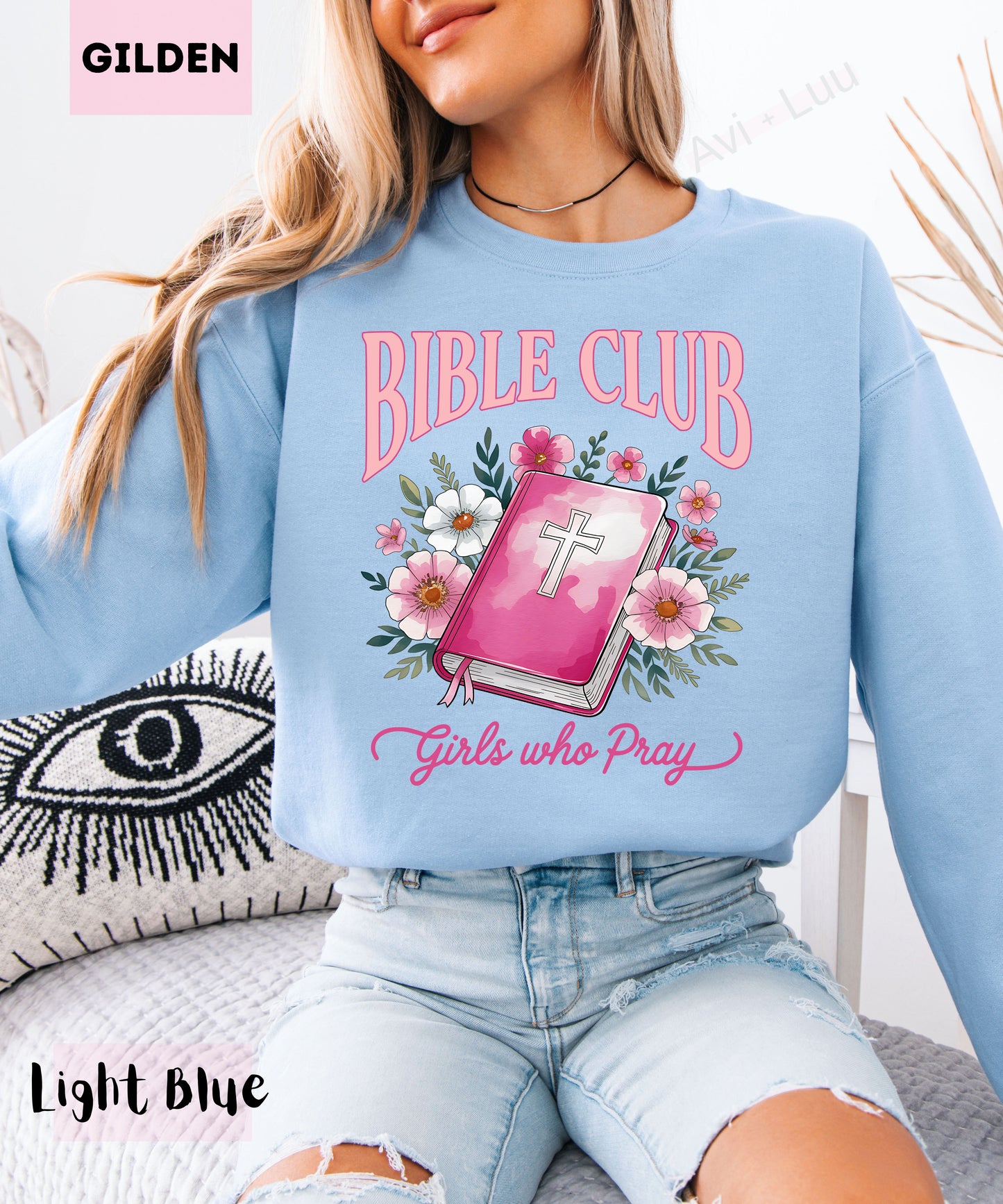 Bible Club | Gilden Unisex Sweatshirt