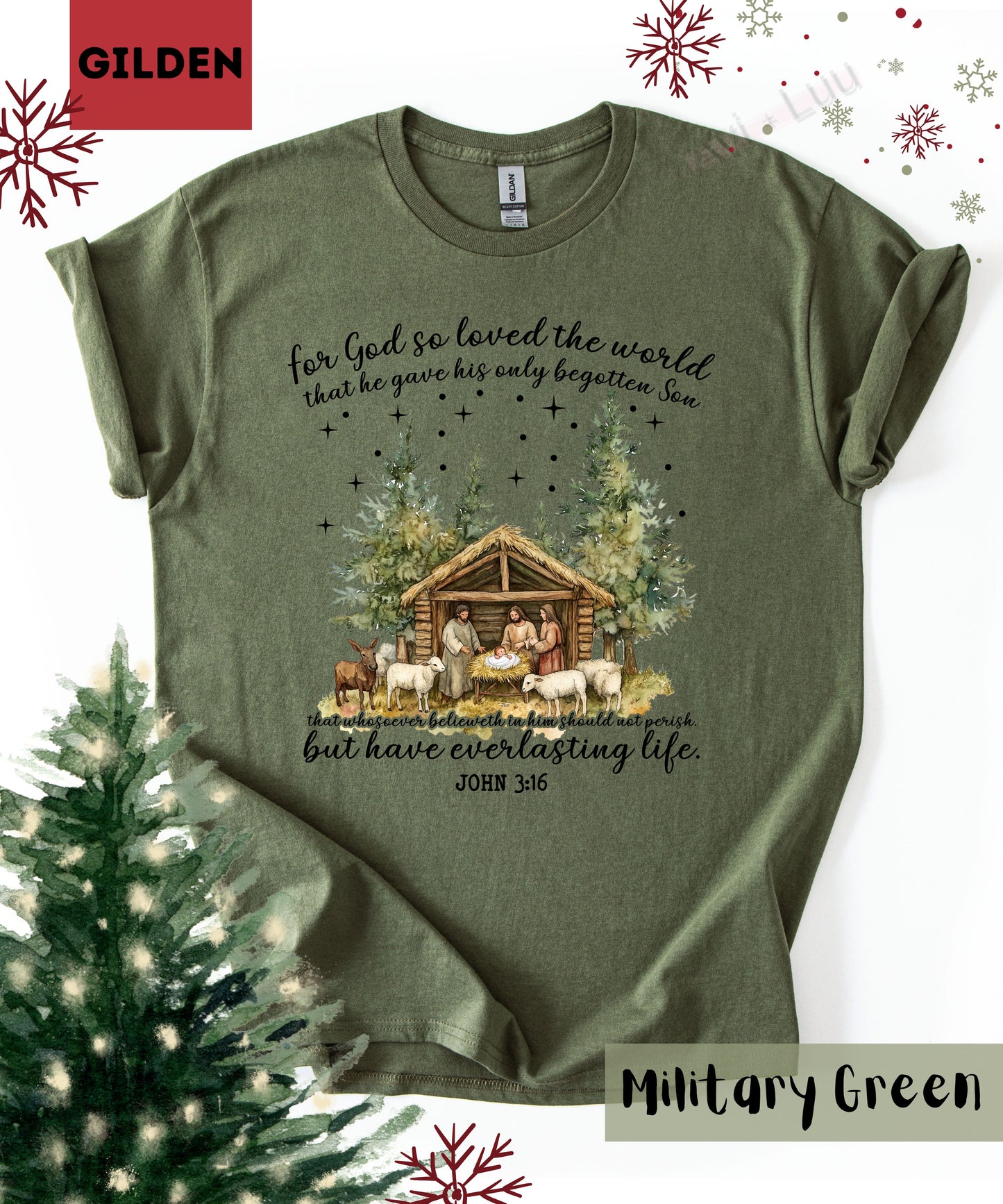 For God So Loved | Gilden Unisex T-Shirt