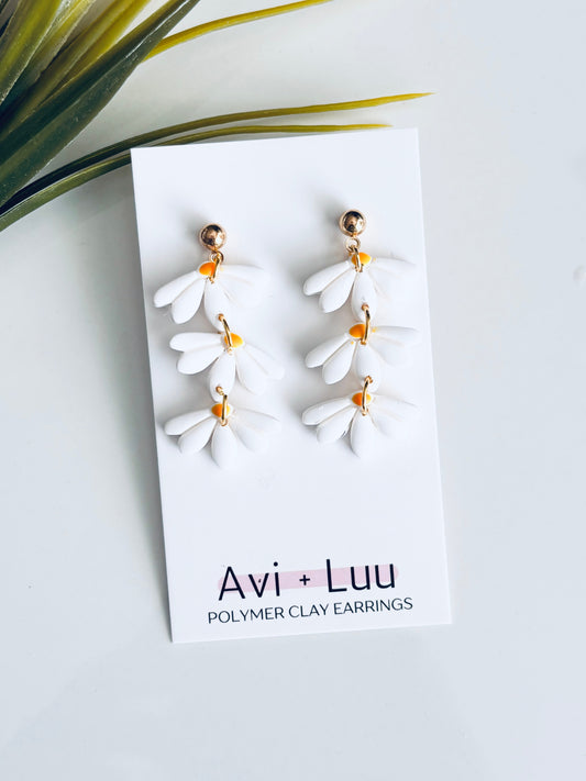 Trio Flower Dangle