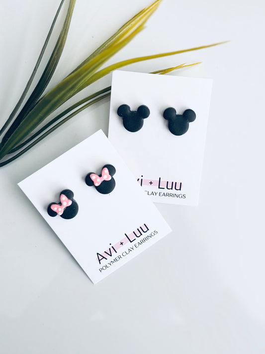 Mouse Head Studs