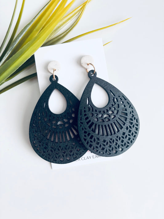 Wood Earrings