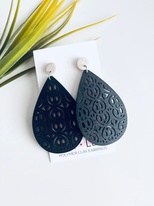 Wood Earrings