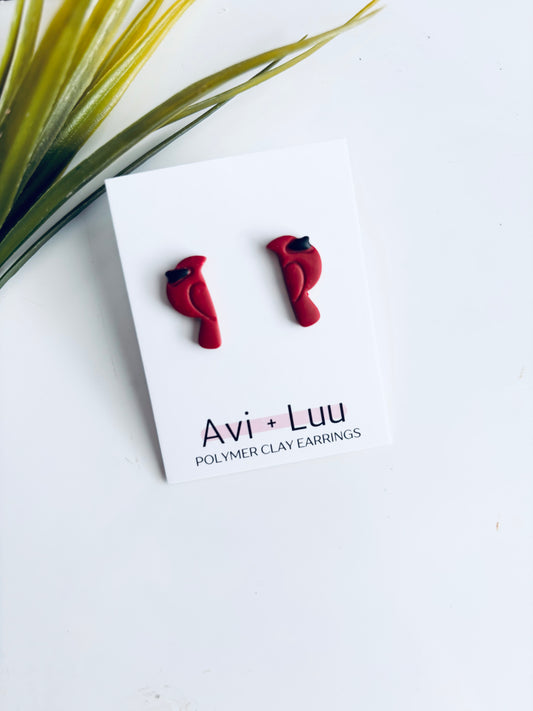 Cardinal Studs