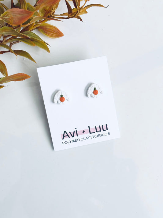 Pumpkin Sweater Studs