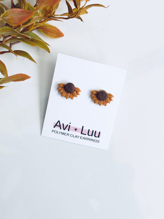 Sunflower Studs