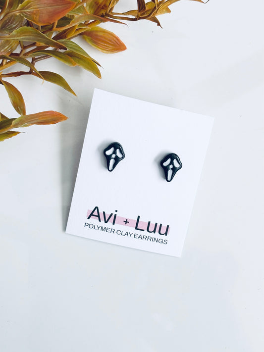 Scream Face Studs