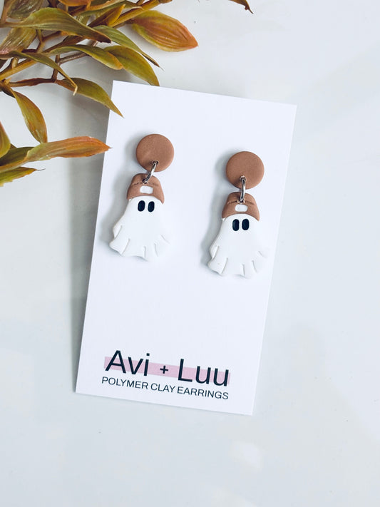 Beanie Ghost Dangle