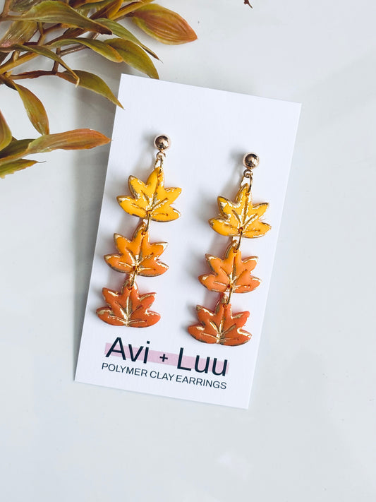 Foil Leaf Dangle