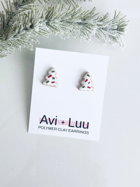 Sugar Cookie Tree Stud