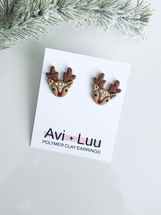 Reindeer Studs