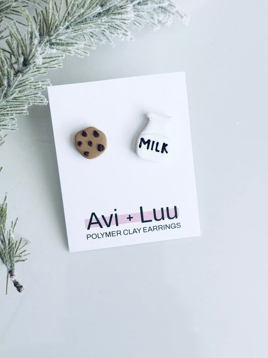 Milke + Cookie Studs