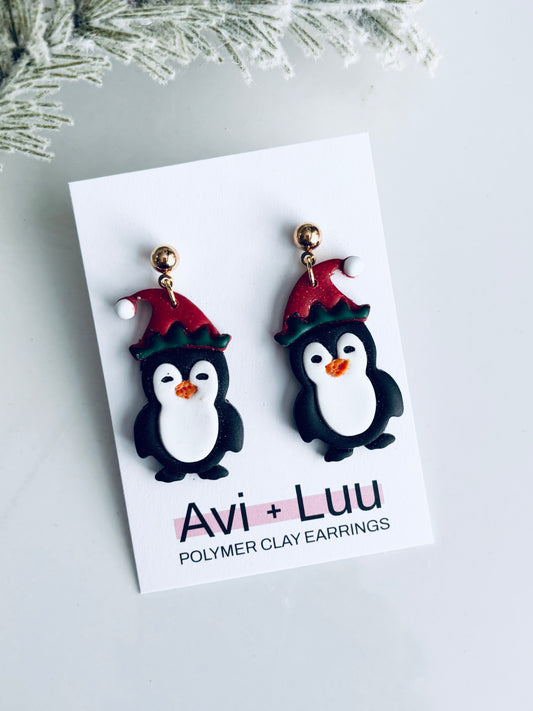 Penguin Elf Dangle