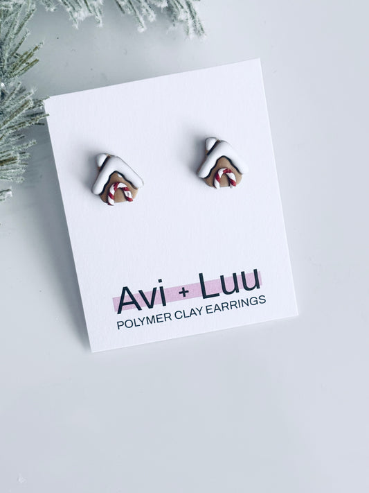 Gingerbread House Studs