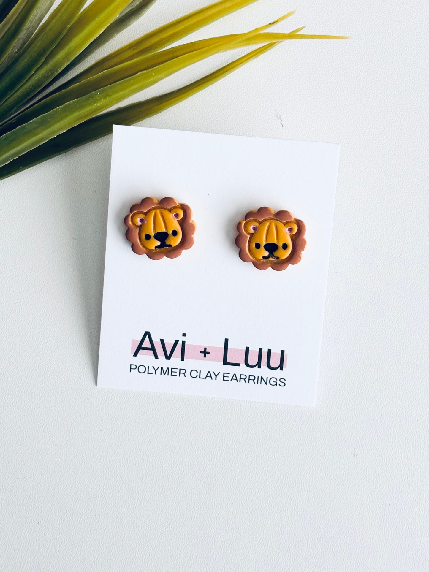 Lion Studs