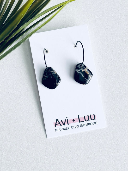 Black Marble Hoop