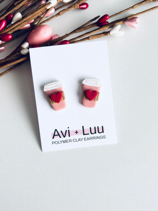 Heart Latte Cups