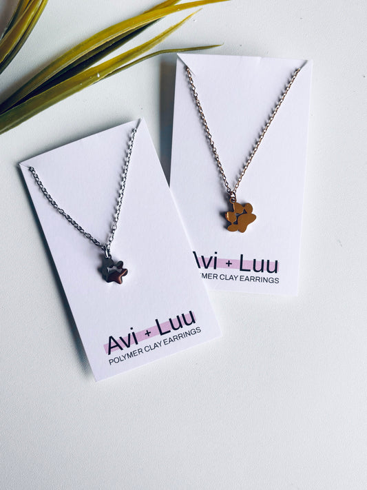 Paw Print Necklace