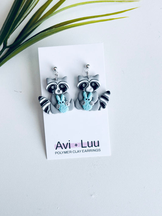 Raccoon Peep Dangle
